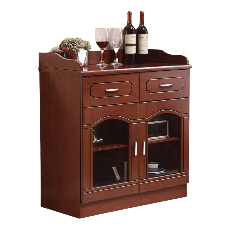 赛颐盛实木茶水柜80cm矮柜800*400*850mm台