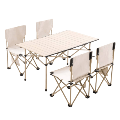 鑫木樽长桌一桌四椅套