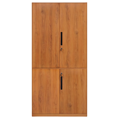 珂洋 文件柜 通双节(黄木纹) 台