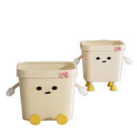 美好佳诗 卡通创意可爱卫生桶 个