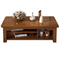 宜掌柜 双层木茶几