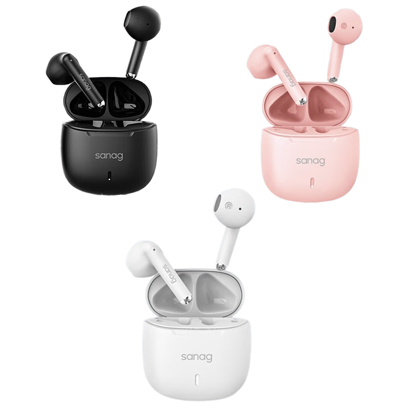 塞那蓝牙耳机半入耳式音频立体环绕超长续航空间T11(颜色随机)