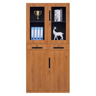 珂洋 档案柜 中二斗(黄木纹) 台