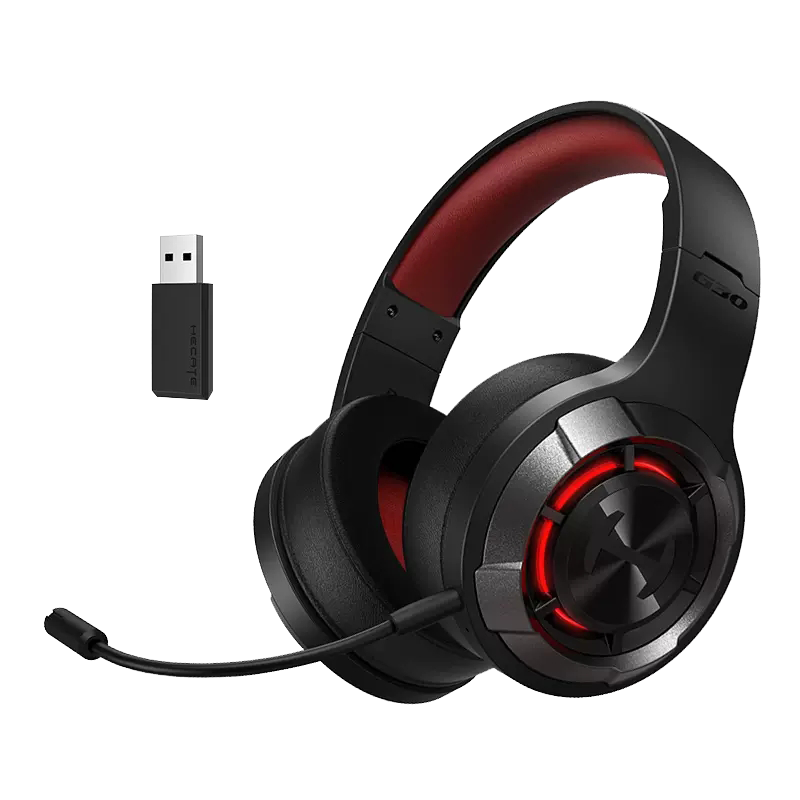 EDIFIER/漫步者G30S雷霆版头戴式耳机电竞游戏耳麦吃鸡听声辩位蓝牙电脑带麦无线 黑色