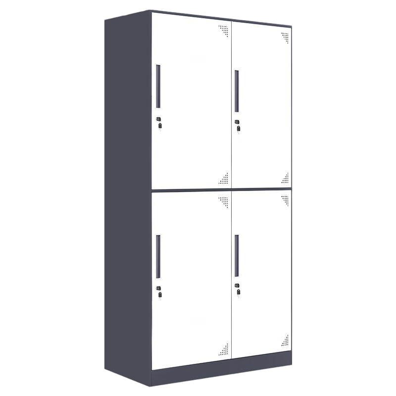 铭思达套色更衣柜四门台