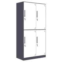 铭思达套色更衣柜四门台