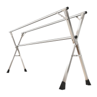 怡卓欧可伸缩晒衣架三杆2.4米个