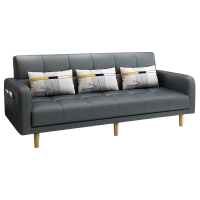 乐琪艺 沙发床 2米(深灰色)张