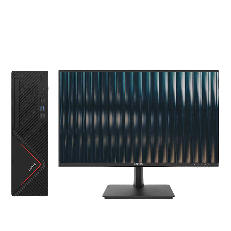 紫光300S 配置I5-11500H/16G/1t显卡win11家庭版系统 23.8寸