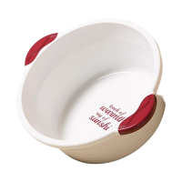 美好佳诗 塑料加厚洗脸盆子大号双耳洗衣服盆 个