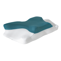 慕思冷感双核枕记忆棉枕头睡眠助护颈椎专用凉枕冰丝家用成人枕芯 PCW1-105