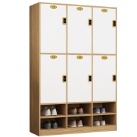 班龙存包柜更衣柜6门感应锁台