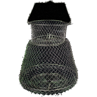 折叠钢丝鱼护网兜钓鱼渔护野钓专用金属不锈钢路亚新款小型便携式