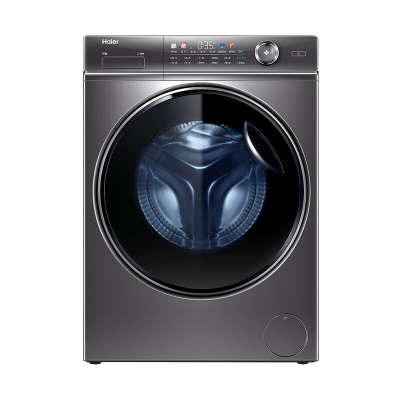 海尔(Haier)10KG全自动变频滚筒洗衣机家用大容量精华洗525筒径智能投放香薰除菌 洗烘一体HBD14326L