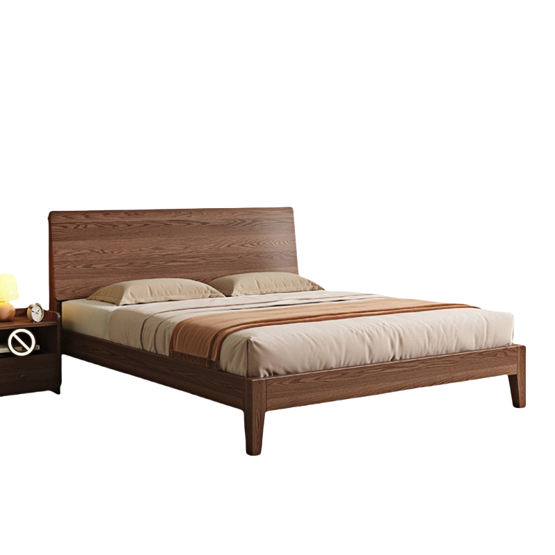 荺炬实木床