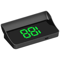 车载HUD抬头显示器汽车GPS测速仪速度表货车面包车通用车速投影仪