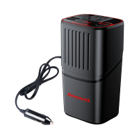 纽曼逆变器NB1500精英版 汽车载逆变器220V/12V/9V/5V转家用电源转换插座usb快速充电