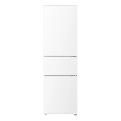 海尔(Haier)216升三门冰箱 时尚白色 007软冷冻轻音小巧不占地以旧换新BCD-216LHC3E0WV