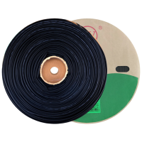 沃尔woer热缩套管黑色工电器热收缩管绝缘环保阻燃套管 Φ120mm 黑色(25米/卷)