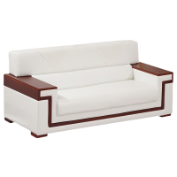 伟樽会客沙发皮艺三人位2080*880*900mm张