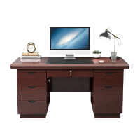 宜掌柜 办公桌木