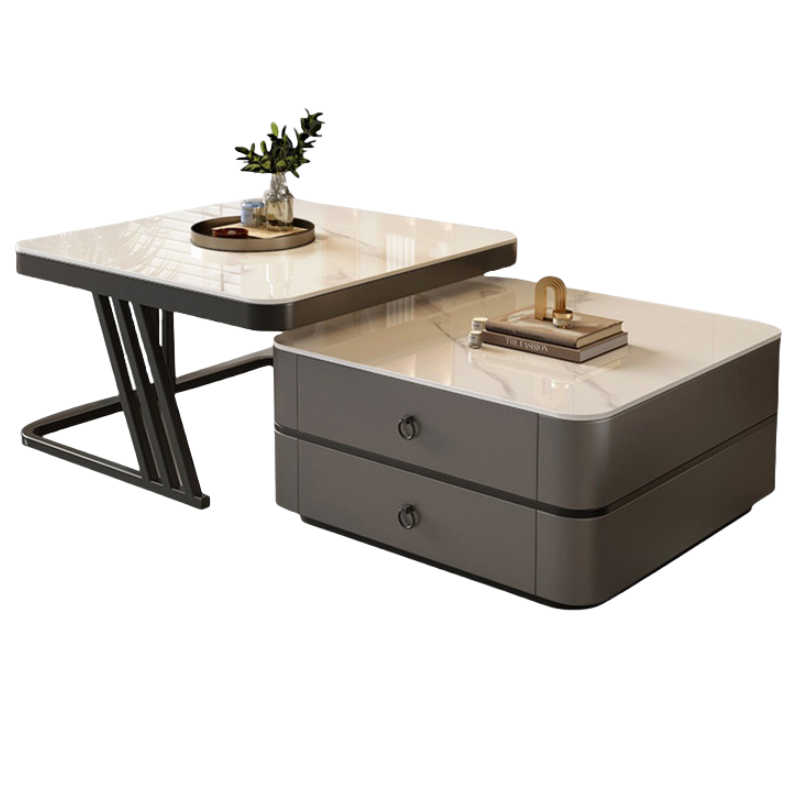 宜掌柜 茶几 岩板 张