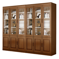 宜掌柜 书柜 2.4米六门 台