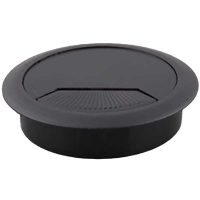 塑料电脑线孔盖50MM黑色2个装