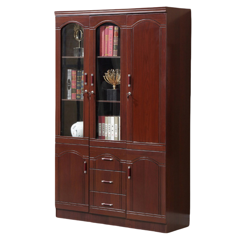 宜掌柜 书柜 三门右侧挂衣 台