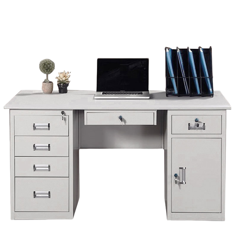 宜掌柜钢办公桌中抽