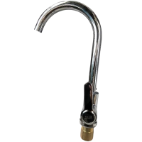 南方卫通 单孔冷热混合水龙 头 304电镀大弯管-5225水龙头+2根管子 NF-028 个