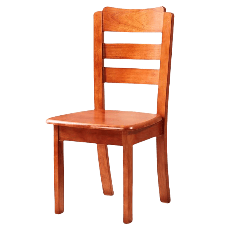 鑫木樽实木椅海棠色把