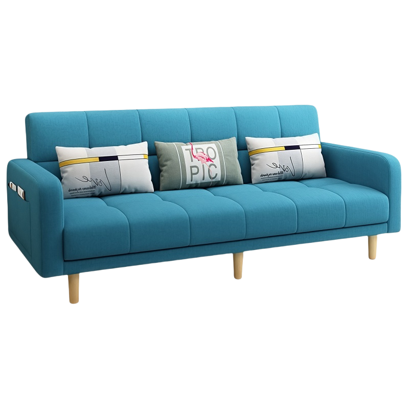 乐琪艺 沙发床 2.1米(天蓝色)张