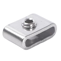 盛京联硕 不锈钢盘带卡扣 螺丝扣型16mm 螺丝扣[25个]包