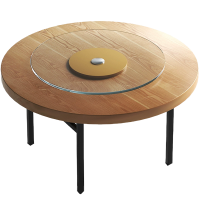 班龙折叠圆餐桌1.6米张