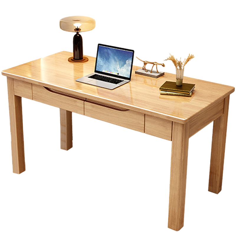 班龙书桌1.2米原木色张