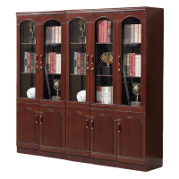 宜掌柜 木质书柜 五门 台