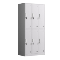 怡卓欧 储物柜 六门个