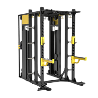 韦步EM1057商用小飞鸟杠铃举重深蹲卧推框架综合力量训练健身器械