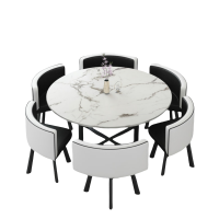 宜掌柜会客桌一桌六椅套