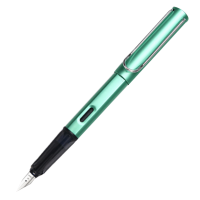 凌美钢笔EF尖笔尖精钢镀铬笔身铝制金属AL-star恒星钢笔(颜色随机)