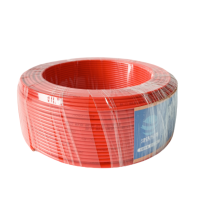 津达 铜芯软电线BVR1红色450/750V 米