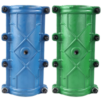 云型巨 哈夫节 抢修节堵漏器铸铁管PE管抢修器 单位:个