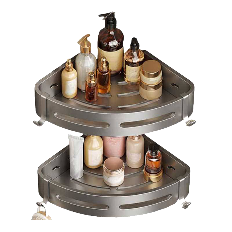 河洛伟业卫生间浴室置物架双层个