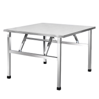 鑫龙悦不锈钢餐桌120*80cm张