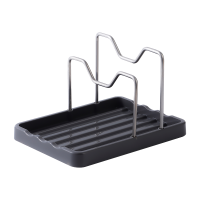 梵特 厨房锅盖架子台面放置器锅铲架收纳置物架放锅盖神器支架