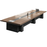 攸形长条会议桌3500*1500*750mm张