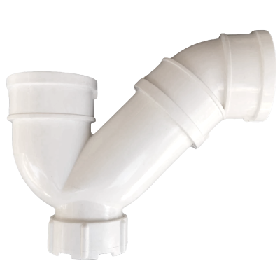 云型巨 P型存水弯带检查口 排水管防臭P弯头带检查口P型 单位:个