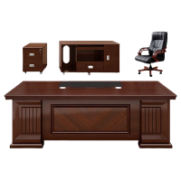 晨磊 大班台 2.2米+椅 套