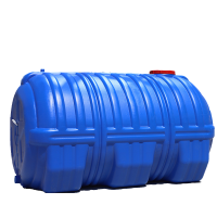 VADAKA农具卧式塑料储水桶新品抗老化特厚蓝4000斤个